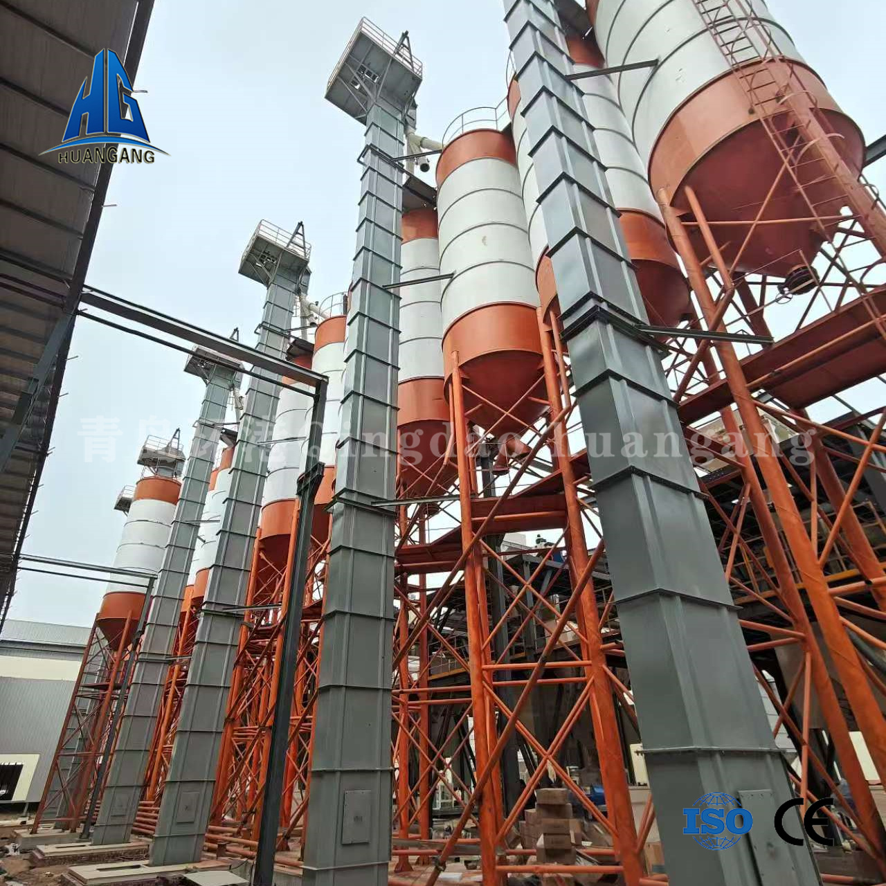 Dry mortar equipment