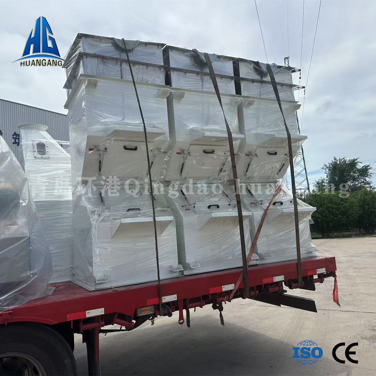 Dry mortar production line mixing plant