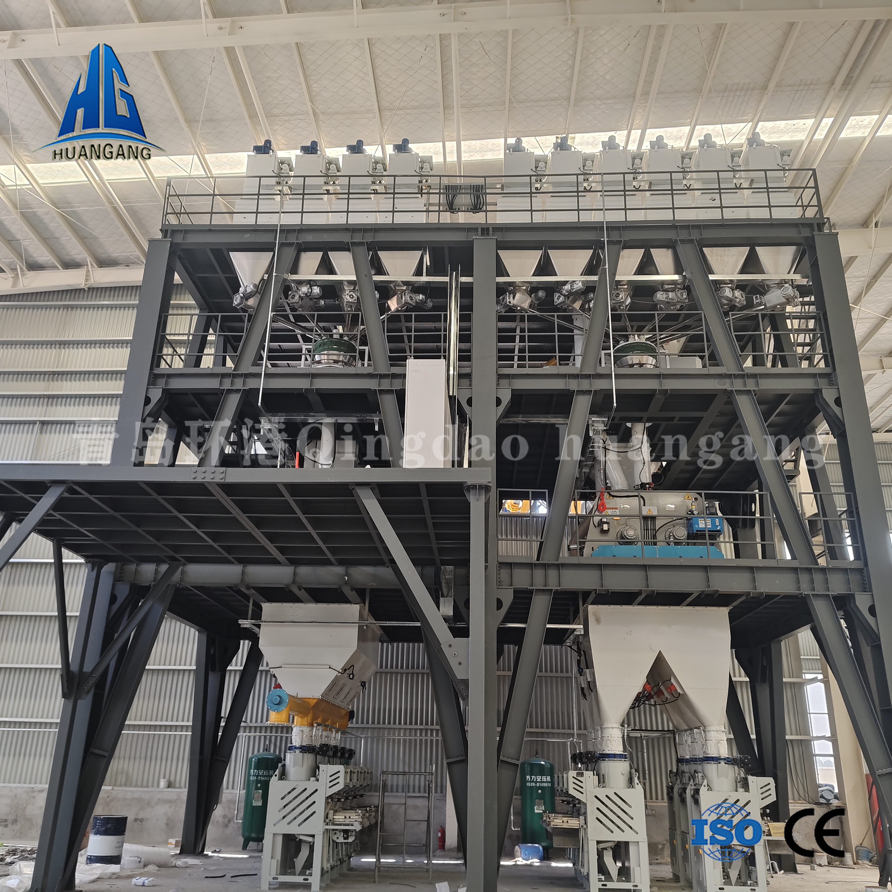 Dry mortar equipment